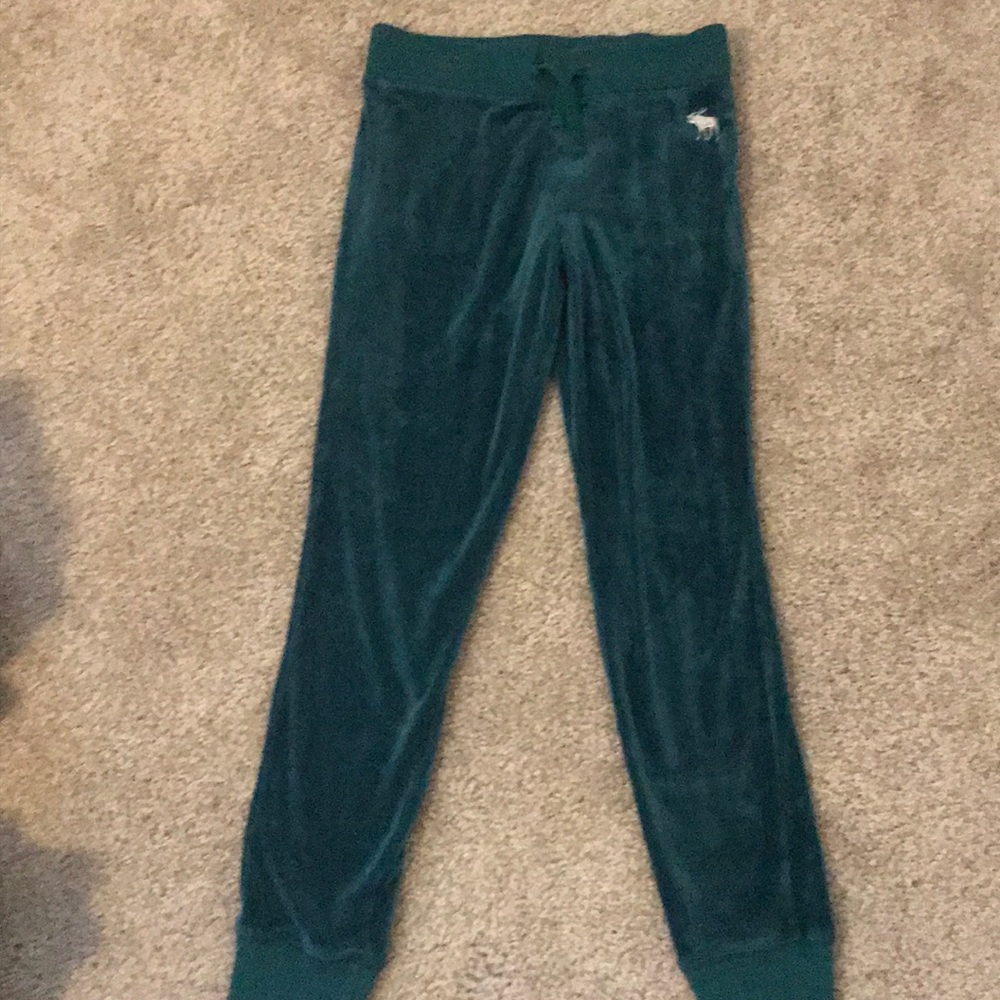 abercrombie kids velvet joggers
